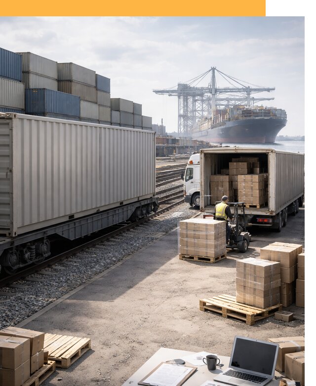 Мультимодальные перевозки грузов по миру от 46017 руб