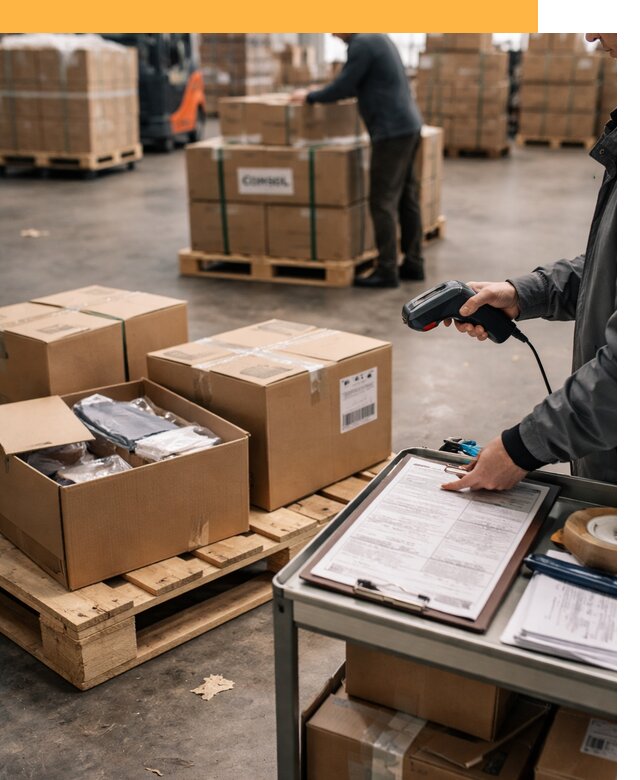 Сборные грузы из Китая: доставка, склад и таможня от 18407