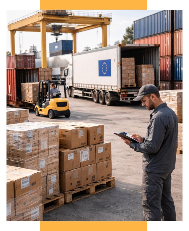 Доставка грузов из Европы от 12271 р., логистика СетСервис-Шкр