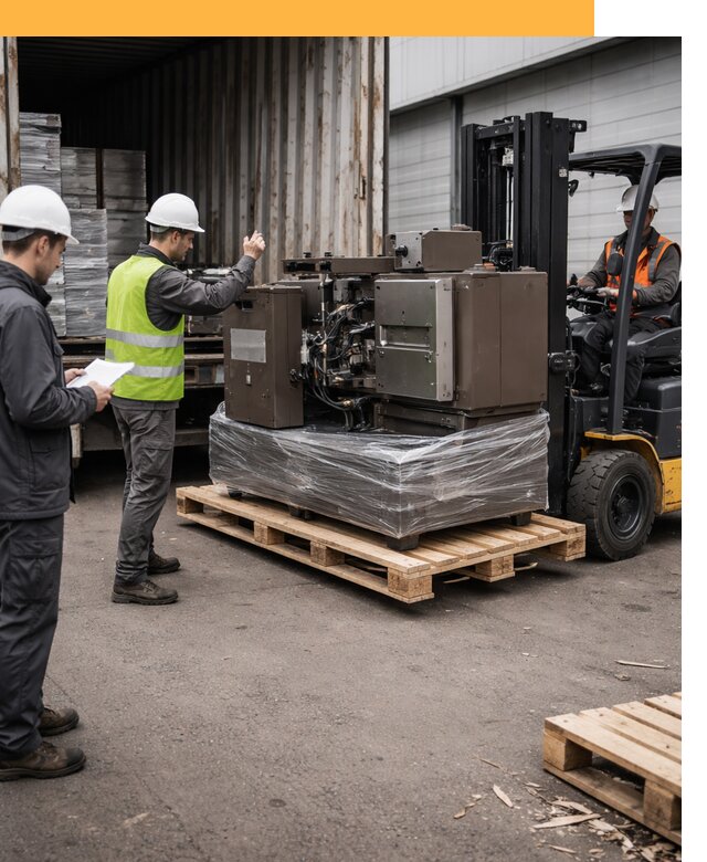 Доставка промышленного оборудования из Европы от 46017