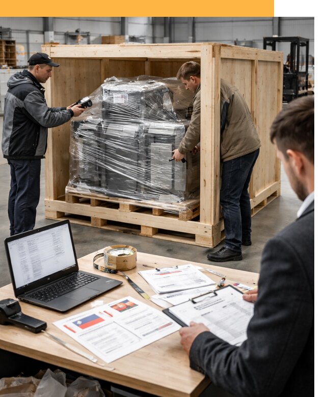 Доставка промышленного оборудования из США от 66469 руб