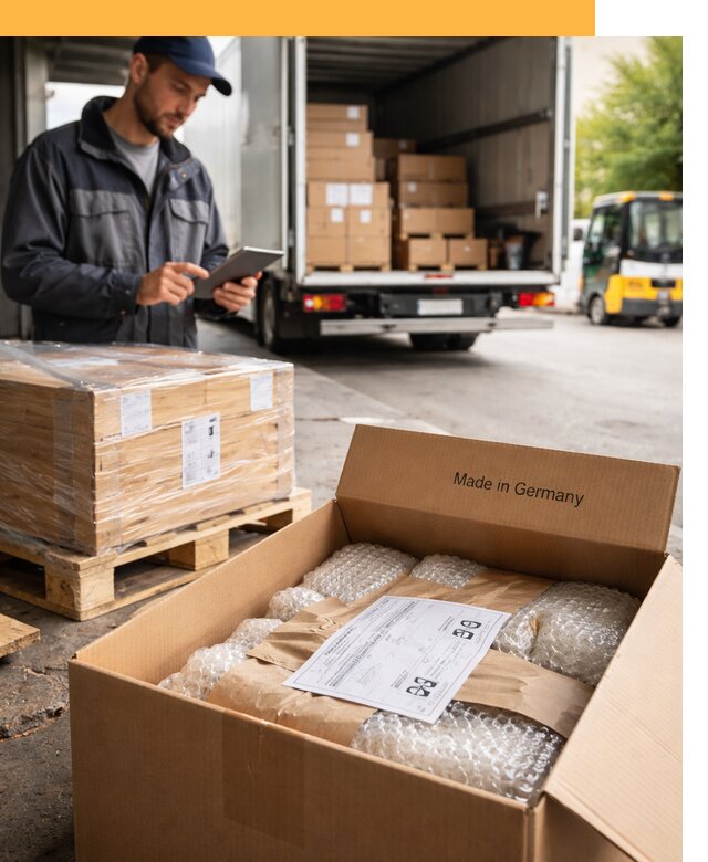 Доставка грузов из Германии от 46017 руб с таможенным оформлением