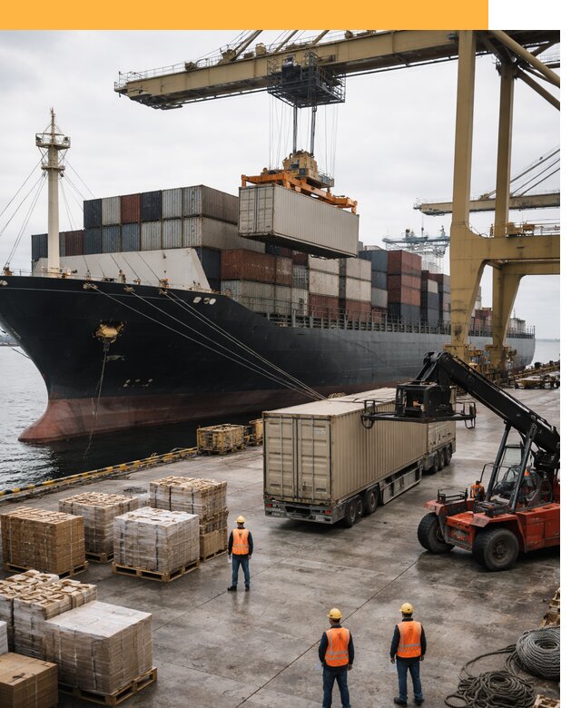 Морские перевозки из Индии: доставка FCL/LCL, таможня от 122712