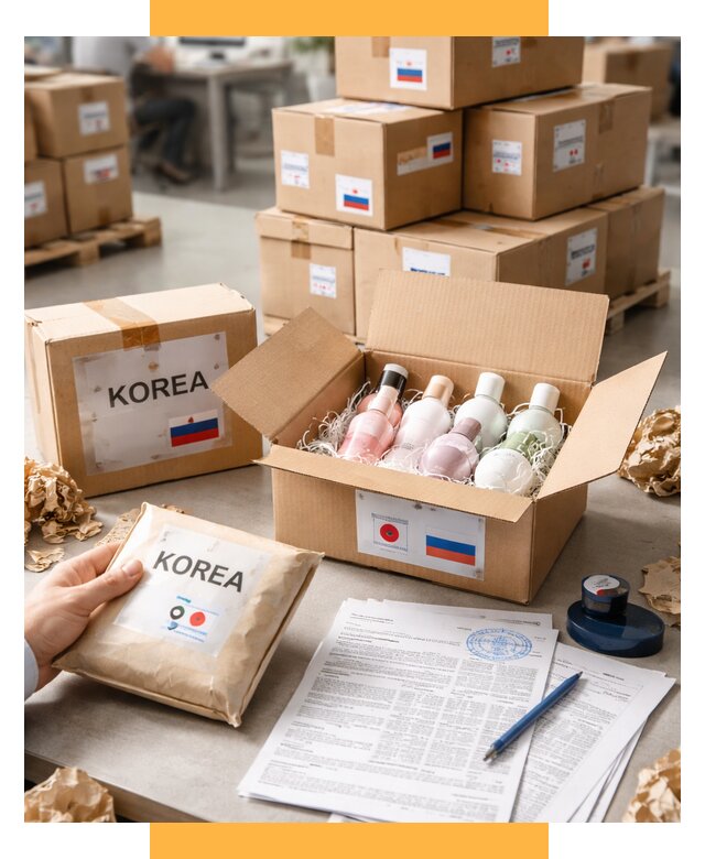Доставка косметики из Кореи от 8692 р. под ключ | СетСервис-Шкр