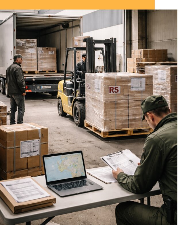 Доставка грузов в Сербию от 46017 руб, международные перевозки