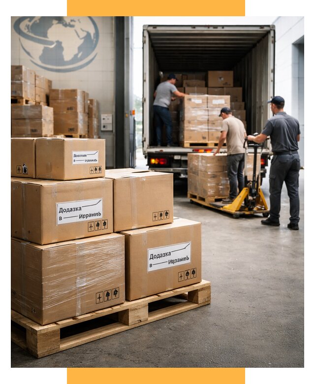 Доставка грузов в Израиль и экспорт от 46017 р. СетСервис-Шкр