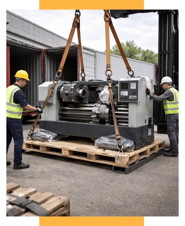 Перевозка станков и таможня от 61356 р. | СетСервис-Шкр логистика