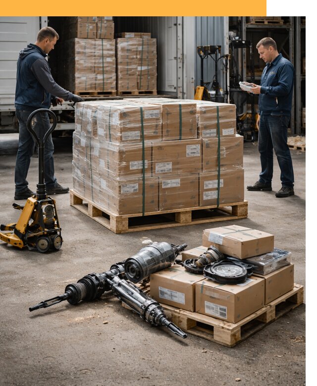 Международная перевозка автозапчастей по миру от 4602 руб