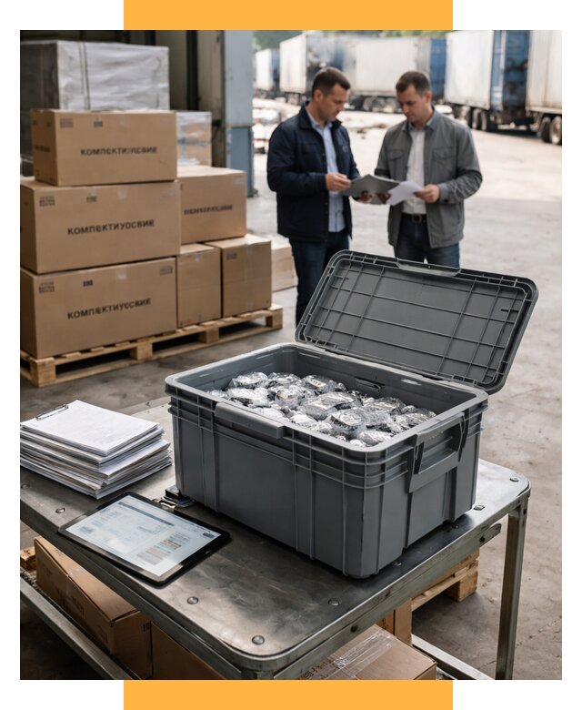 Перевозка комплектующих из Китая от 6647 р. | СетСервис-Шкр