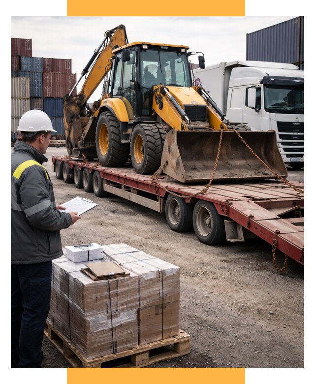 Международная перевозка спецтехники от 46017 р., СетСервис-Шкр