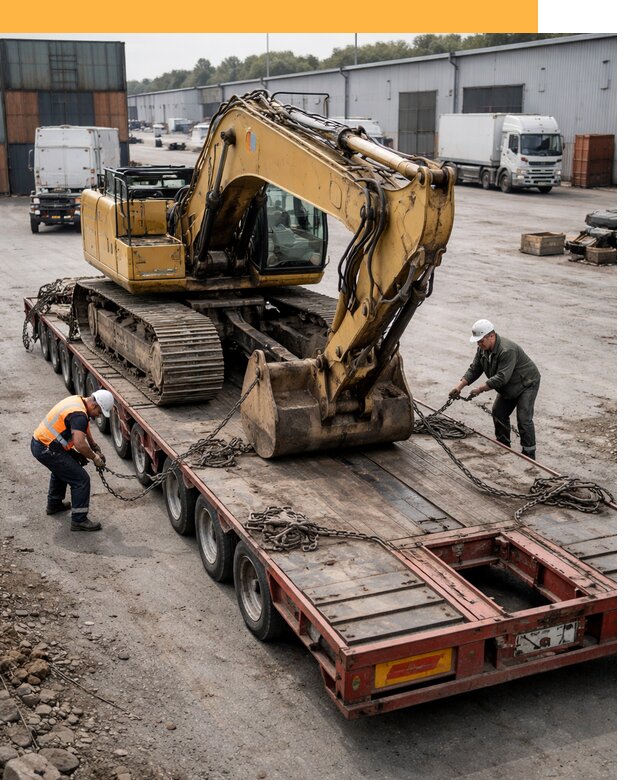 Перевозка спецтехники по России и миру от 46017 руб