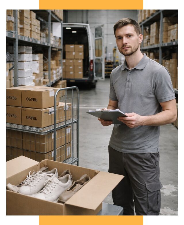 Доставка обуви из Китая и Турции от 4602 р. СетСервис-Шкр