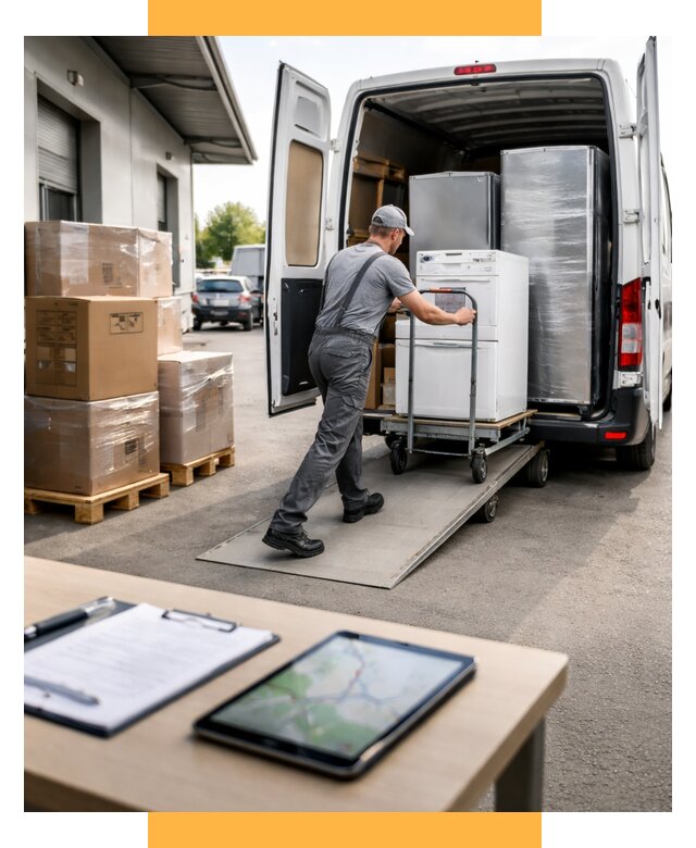 Перевозка бытовой техники от 6647 р. - логистика СетСервис-Шкр