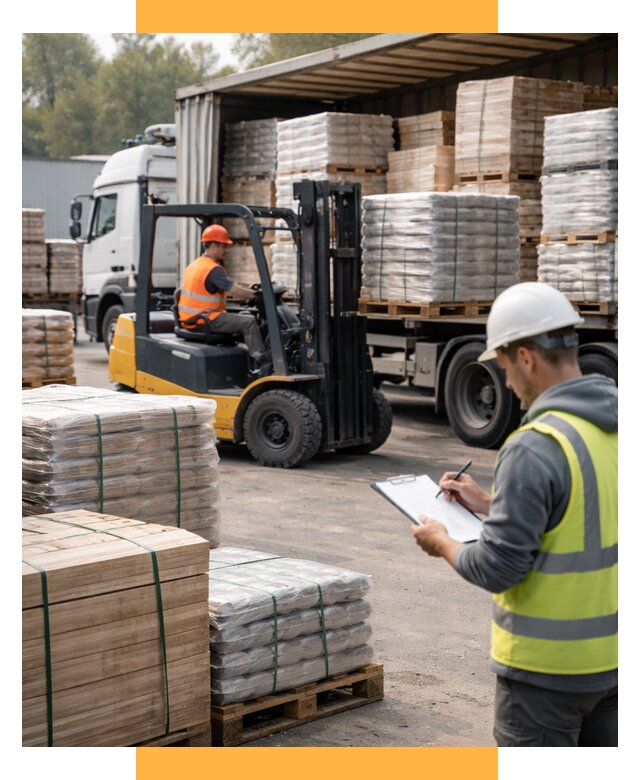 Перевозка строительных материалов от 5624 р. | СетСервис-Шкр