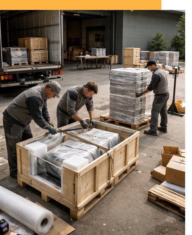 Перевозка выставочных грузов по миру от 25565 руб за м2 с таможней