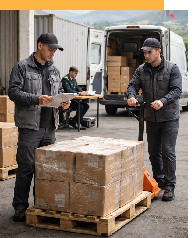 Доставка грузов через Армению, быстрая таможенная очистка от 25565