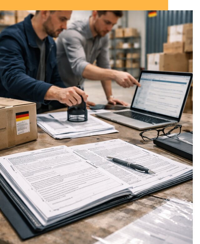 Таможенное оформление грузов из Германии от 9203 руб.
