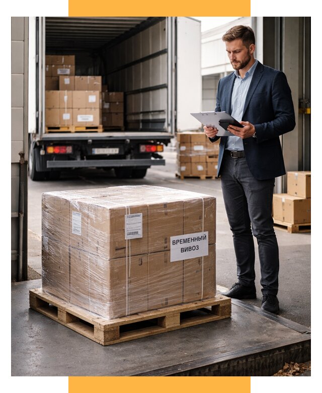 Временный вывоз товаров под ключ от 8181 р. | СетСервис-Шкр