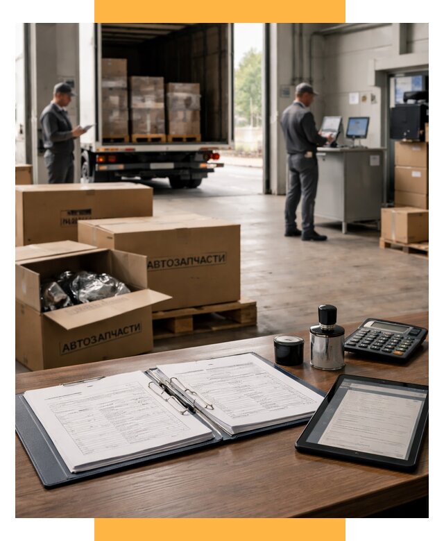 Таможенное оформление автозапчастей под ключ от 8692 р., СетСервис-Шкр