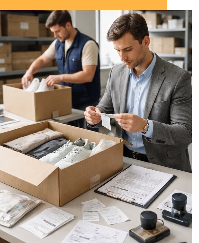 Таможенное оформление одежды и обуви по выгодной цене от 6647 руб