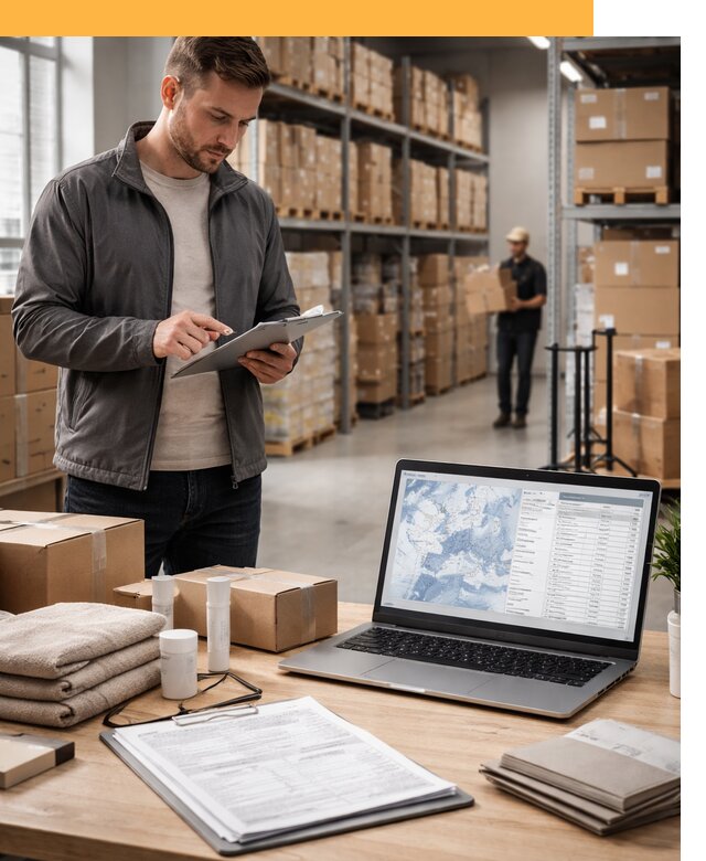 Закупка товаров в Европе под ключ: доставка, таможня от 7670 руб