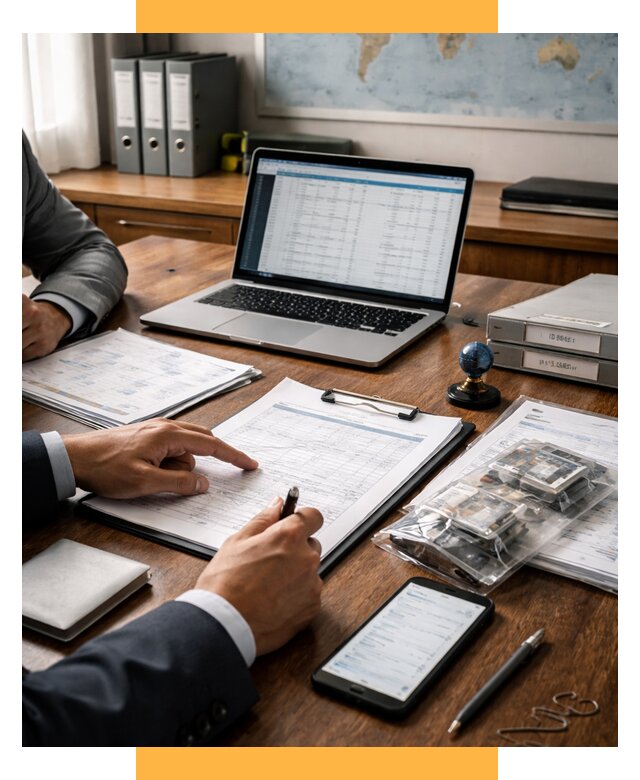 Проверка поставщика за рубежом от 8692 р. | СетСервис-Шкр аудит